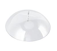 Dome protezione da scoiattolo a cupola protettiva per mangiatoie per uccelli selvatici copri a cupola chiara per gli accessori per alimentari da colibrì appesi all'aperto accessori