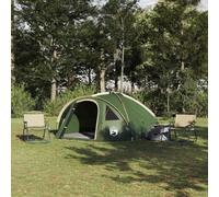 Dome Tenda da campeggio verde, 308 x 268 x 130 cm, poliestere