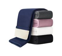 Domee Leggings Felpati Termici Pantaloni Invernali Caldo Cotone Bambina Blu Navy 9-10 Anni (Dimensione del Produttore 150)