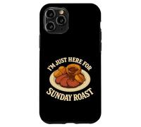 Domenica Arrosto Cena Carne Sugo Yorkshire Pudding Britannico Custodia per iPhone 11 Pro