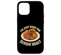 Domenica Arrosto Cena Carne Sugo Yorkshire Pudding Britannico Custodia per iPhone 12/12 Pro