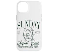 Domenica Club Escursioni Sentieri lenti Grandi viste Famiglia all'aperto Custodia per iPhone 14 Plus