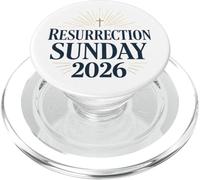Domenica della Resurrezione 2026 Croce Cristiana Grafico PopSockets PopGrip per MagSafe