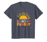 Domenica Funday: Allegro Beach Day Summer Vibes, Maglietta, Bambini, Pervinca, 6 Anni