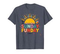 Domenica Funday: Allegro Beach Day Summer Vibes, Maglietta, Uomo, Pervinca, XL