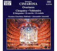 Domenico Cimarosa Operatic Overtures Vol. 1 (Amoretti, Esterhazy Sinfonia) (CD)