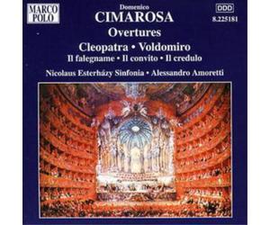 Domenico Cimarosa Operatic Overtures Vol. 1 (Amoretti, Esterhazy Sinfonia) (CD)