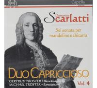 DOMENICO SCARLATTI 6 Sonatas for Mandolin & Guitar (CD)
