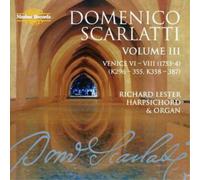 Domenico Scarlatti Complete Sonatas, The - Vol. 3 (Lester) (CD) Album