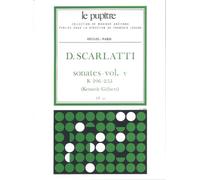 Domenico scarlatti : sonates volume 5 - k206 - k255 - le pupitre