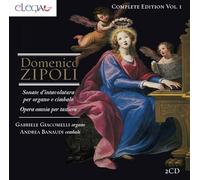 Domenico Zipoli : Sonates d'involatura pour orgue et clavecin. Giacomelli, Banaudi.