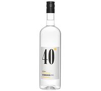 DOMENIS1898 - Grappa Tradizione 40 - Distillata Artigianalmente in Rame | Giovane, Armonica e Cristallina | 100 cl - 40% vol | Grappa Italiana Made in Italy