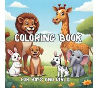 Domestic and Wild Animals Coloring Book