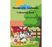 Domestic Animals Colouring Book