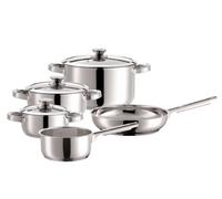 Domestic TOP Selection by Mäser, Serie Varuna, Set da cucina, 8 pezzi, acciaio inox