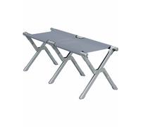 Dometic - Panchina da campeggio - Compact Camp Bench Silt in Alluminio - Grigio