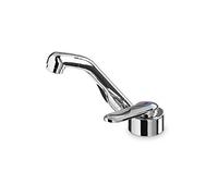 DOMETIC SMEV AC539 Rubinetto - Miscelatore compatto per camper, van & caravan - Rubinetto da incasso di alta qualità per lavello cucina mobile, orientabile e salvaspazio