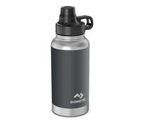 DOMETIC Thermos 90 - Borraccia termica in acciaio inox, 900 ml, colore: Grigio scuro