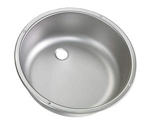 DOMETIC VA 928 - Lavello rotondo, Ø 400 x 130 mm, per roulotte, barca, caravan e camper