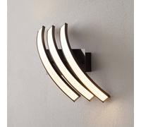 Domiluce Applique LED Largo 3 luci nero Domiluce