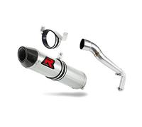 DOMINATOR Terminale di Scarico Marmitta Silenziatore HP2 compatibile con CBR 600RR 2007-2012