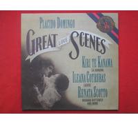 Domingo, Placido - Domingo, Placido Great Love Scenes LP CBS M39030 EX/EX 1984 Dutch pressing with booklet