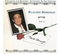DOMINGO PLACIDO (tenore) - Einladung zum konzert - P. Domingo vol.1