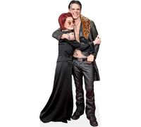 Dominic Harrison And Sharon Osbourne (Duo 2) Mini ritaglio di celebrità