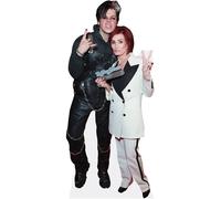 Dominic Harrison And Sharon Osbourne (Duo) Mini ritaglio di celebrità