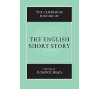 Dominic Head The Cambridge History of the English Short Story (Tascabile)