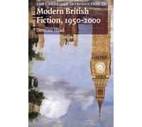 Dominic Head The Cambridge Introduction to Modern British Fic (Copertina rigida)