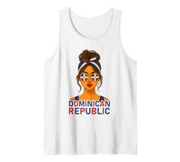 Dominican Girl Dominican Republic Flag Dominican Girlfriend Canotta