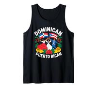 Dominican portoricano Misto l'orgoglio culturale Canotta