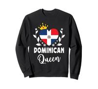 Dominican Queen Dominican Republic Flag Dominican Woman Felpa