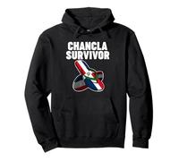 Dominican Republic Chancla Survivor Felpa con Cappuccio