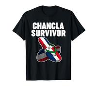 Dominican Republic Chancla Survivor Maglietta