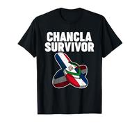Dominican Republic Chancla Survivor Maglietta
