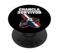 Dominican Republic CHANCLA SURVIVOR PopSockets PopGrip Adesivo