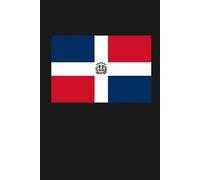 Dominican Republic Journal: A Simple Lined Notebook Featuring the Dominican Flag