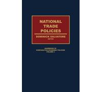 Dominick Salvatore National Trade Policies (Copertina rigida)
