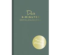 Dominik Spenst Das 6-Minuten-Erfolgsjournal (malachit): Fokus (Copertina rigida)