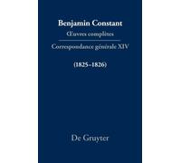 Dominique Triaire Correspondance générale 1825-1826 (Copertina rigida)