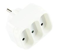 DOMINO 3x6A, PP WITH CHILD - PROTECTION - Warranty: 24M NEW