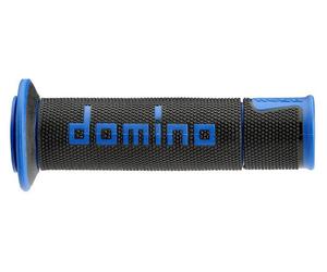 Domino A450 Street Racing Manopole Full Diamond, rosso