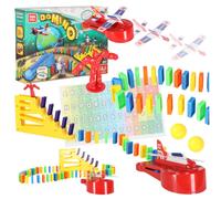 domino con lanciatore di aerei - kit educativo STEM