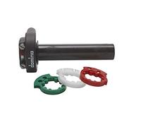 Domino controllo gasracing stradale XM2 senza maniglia infilata Materiale: alluminio nero