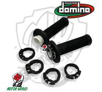 DOMINO Coppia Manopole D-Lock KTM Husqvarna sx 125 mm / dx 130 mm - UNIVERSALE