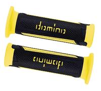 Domino Coppia Manopole Domino A350 nero / giallo universale 120mm