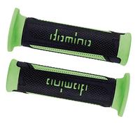 Domino Coppia Manopole Domino A350 nero / verde universale 120mm