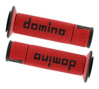 Domino Coppia Manopole Domino A450 rosso / nero universali 120mm